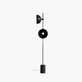 Black Modern Metal Floor Lamp for Living Room
